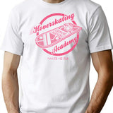 Hoverskating Academy T-Shirt for Men & Women, T-Shirts Graphic Tee - White