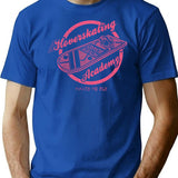 Hoverskating Academy T-Shirt for Men & Women, T-Shirts Graphic Tee - Blue