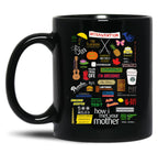 How I Met Your Mother Black Coffee Mug, Gift Coffee Mug