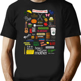 How I Met Your Mother Premium Heavyweight Cotton T-Shirt - Black
