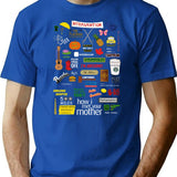 How I Met Your Mother Premium Heavyweight Cotton T-Shirt - Blue