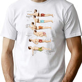 How To Swim Vintage French Swimmers T-Shirt for Men & Women, T-Shirts Graphic Tee - White