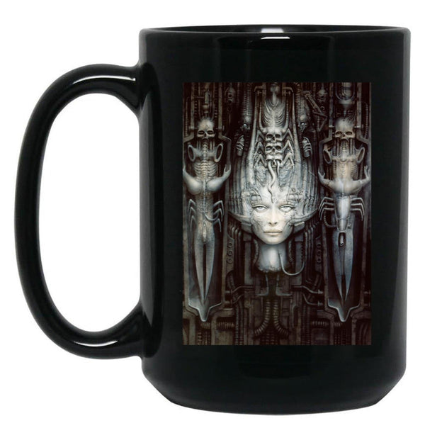 Hr Giger-Li-Painting Classic Black Coffee Mug, Gift Coffee Mug - Black