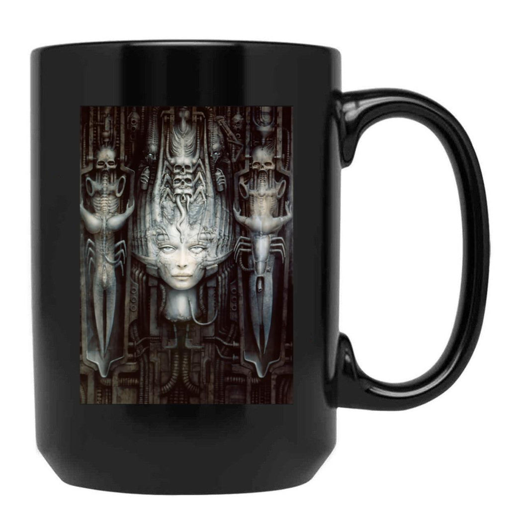 Hr Giger-Li-Painting Classic Black Coffee Mug, Gift Coffee Mug