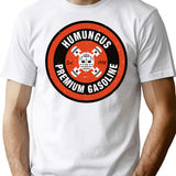 Humungus Premium Gasoline T-Shirt for Men & Women, T-Shirts Graphic Tee - White