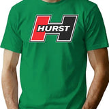 Hurst T-Shirt for Men & Women, T-Shirts Graphic Tee - Green