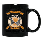Husband And Wife Not Always Eye To Eye But Heart To Heart Black Coffee Mug, Gift Coffee Mug - Black