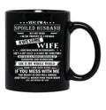 Husband Birthday February Black Gift Coffee Mug - Black