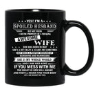 Husband Birthday May Black Coffee Mug, Gift Coffee Mug - Black