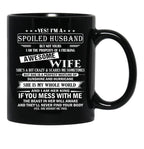 Husband Birthday Black Coffee Mug, Gift Coffee Mug - Black