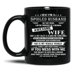 Husband Birthday Black Gift Coffee Mug