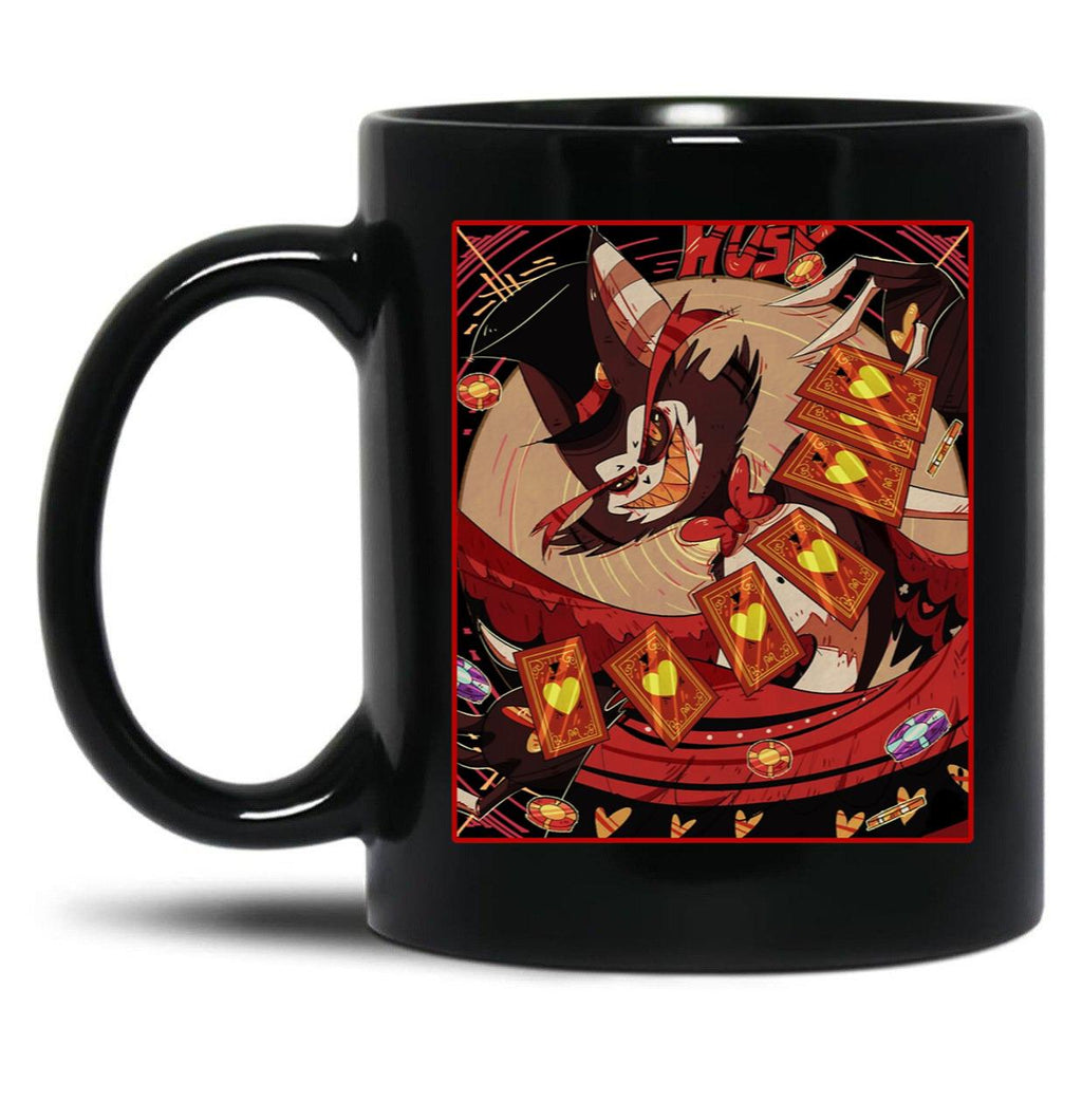 Husk HAZBIN Hotel Classic Black Coffee Mug, Gift Coffee Mug