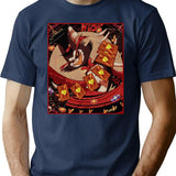 Husk HAZBIN Hotel Classic Premium Heavyweight Cotton T-Shirt - Navy