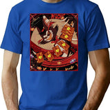Husk HAZBIN Hotel Classic Premium Heavyweight Cotton T-Shirt - Blue