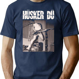 Husker Du Vintage T-Shirt for Men & Women, T-Shirts Graphic Tee - Navy