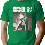 Husker Du Vintage T-Shirt for Men & Women, T-Shirts Graphic Tee - Green