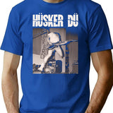 Husker Du Vintage T-Shirt for Men & Women, T-Shirts Graphic Tee - Blue