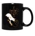 Huskerdust Black Coffee Mug, Gift Coffee Mug - Black