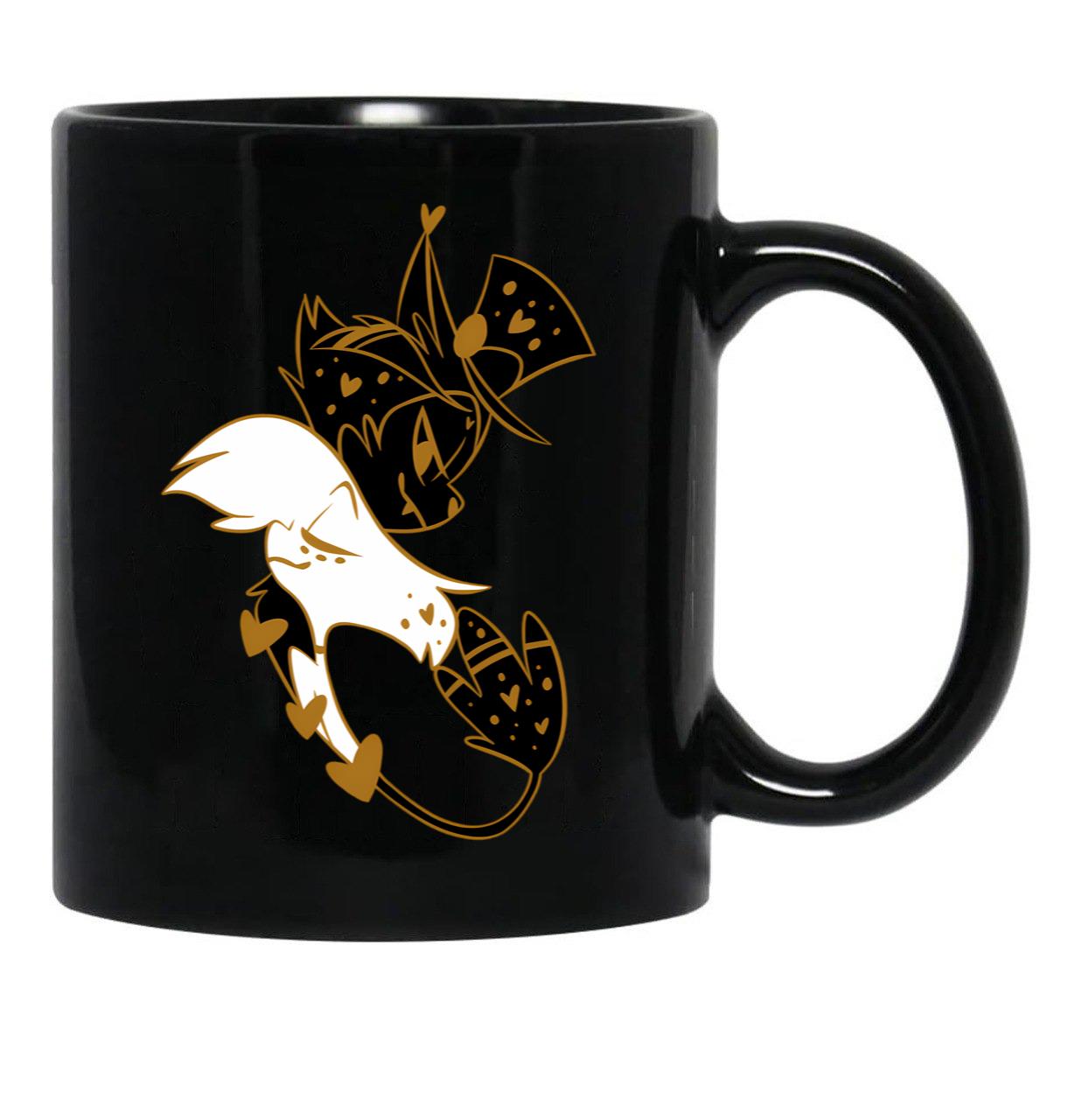 Huskerdust Black Coffee Mug, Gift Coffee Mug - Black