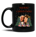 Hyacinth Bucket Christmas Black Coffee Mug, Gift Coffee Mug