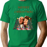 Hyacinth Bucket Christmas Premium Heavyweight Cotton T-Shirt - Green