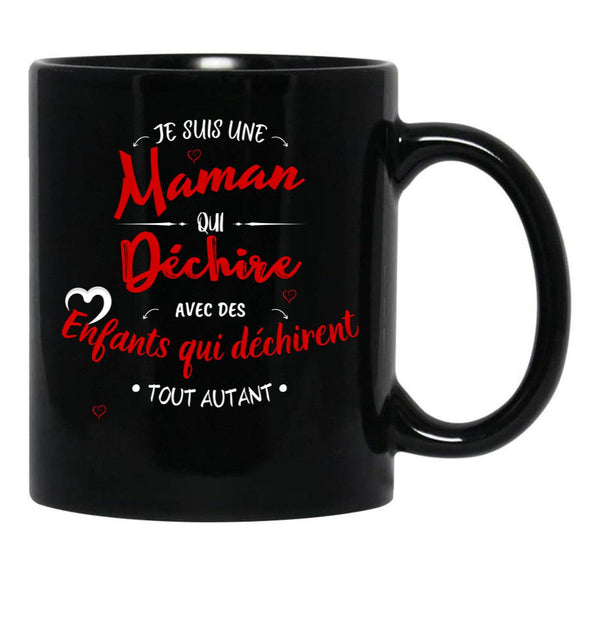 I Am A Black Coffee Mug, Gift Coffee Mug - Black