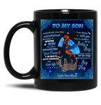 I Am Always With You You'Ll Always Be My Baby Boy Black Gift Coffee Mug