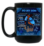 I Am Always With You You'Ll Always Be My Baby Boy Black Gift Coffee Mug