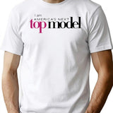 I Am Americas Next Top Model Premium Heavyweight Cotton T-Shirt - White