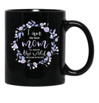 I Am The Best Mom All Around The World Black Gift Coffee Mug - Black