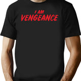 I Am Vengeance Premium Heavyweight Cotton T-Shirt - Black
