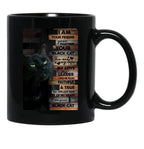 I Am Your Friend Yor Partner Your Black Cat Black Gift Coffee Mug - Black