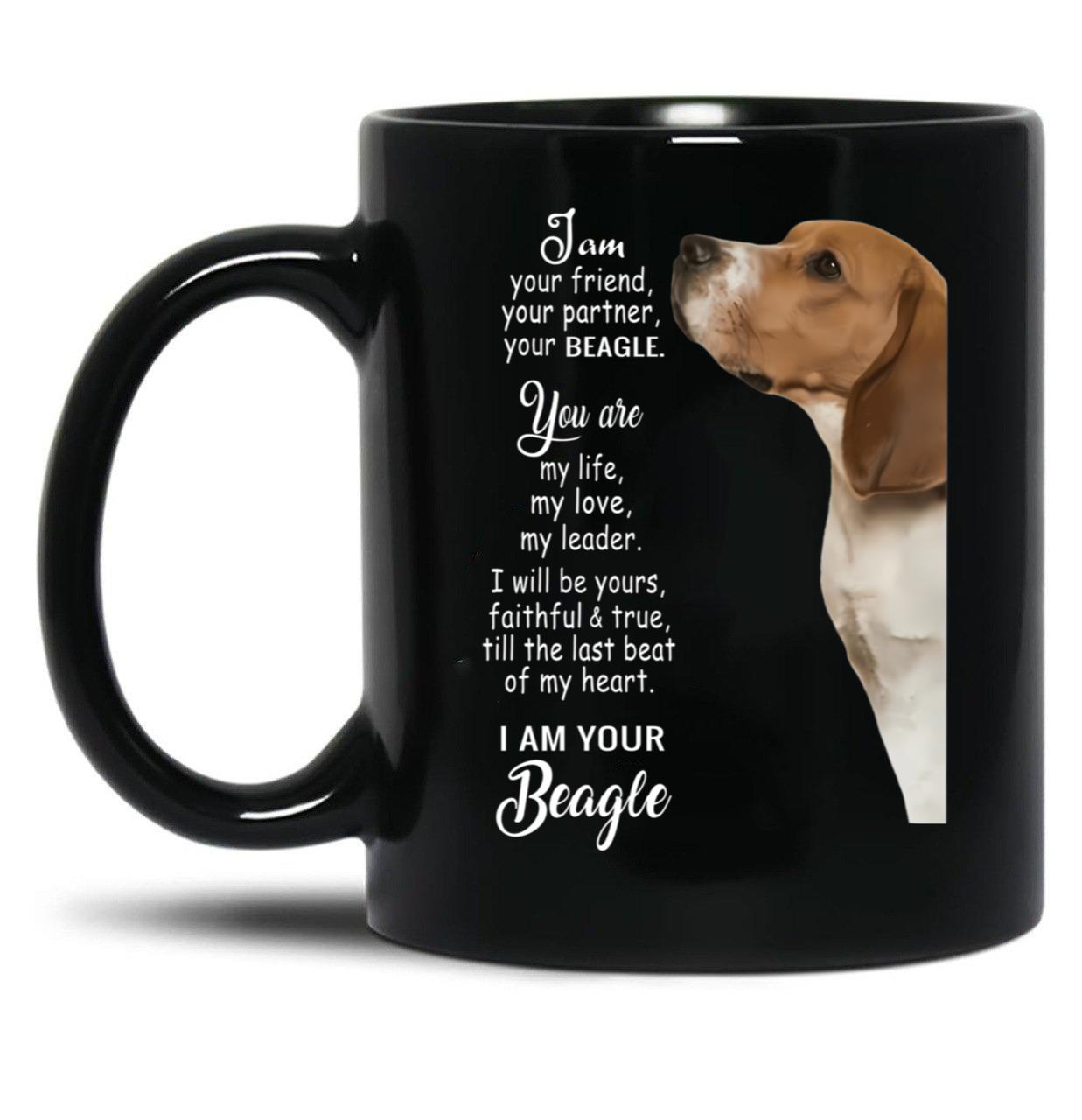 I Am Your Friend Your Partner Bealge Black Gift Coffee Mug