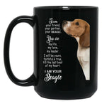 I Am Your Friend Your Partner Bealge Black Coffee Mug, Gift Coffee Mug