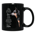I Am Your Friend Your Partner Your Heeler Black Coffee Mug, Gift Coffee Mug - Black