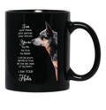 I Am Your Friend Your Partner Your Heeler Black Gift Coffee Mug - Black
