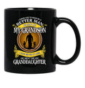 I Asked God For An Angel He Sent Me My Grandson Black Coffee Mug, Gift Coffee Mug - Black