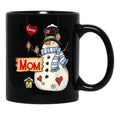 I Being A Mom For Christmas Black Gift Coffee Mug - Black