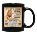 I Believe In You I Love You Forever And Always Your Mom Black Gift Coffee Mug - Black