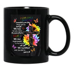 I Can Only Imagine Jesus Black Gift Coffee Mug - Black