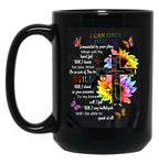 I Can Only Imagine Jesus Black Coffee Mug, Gift Coffee Mug