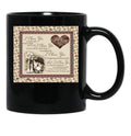 I Choose You To Do Life With Hand In Hand Side By Side - Love Black Coffee Mug, Gift Coffee Mug - Black