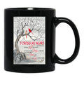 I Cross My Heart Couple Cardinal Bird Winter Christmas Gift Black Gift Coffee Mug - Black