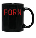 I Direct Midget Porn Funny Adult Humor Black Coffee Mug, Gift Coffee Mug - Black