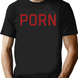 I Direct Midget Porn Funny Adult Humor Premium Heavyweight Cotton T-Shirt - Black