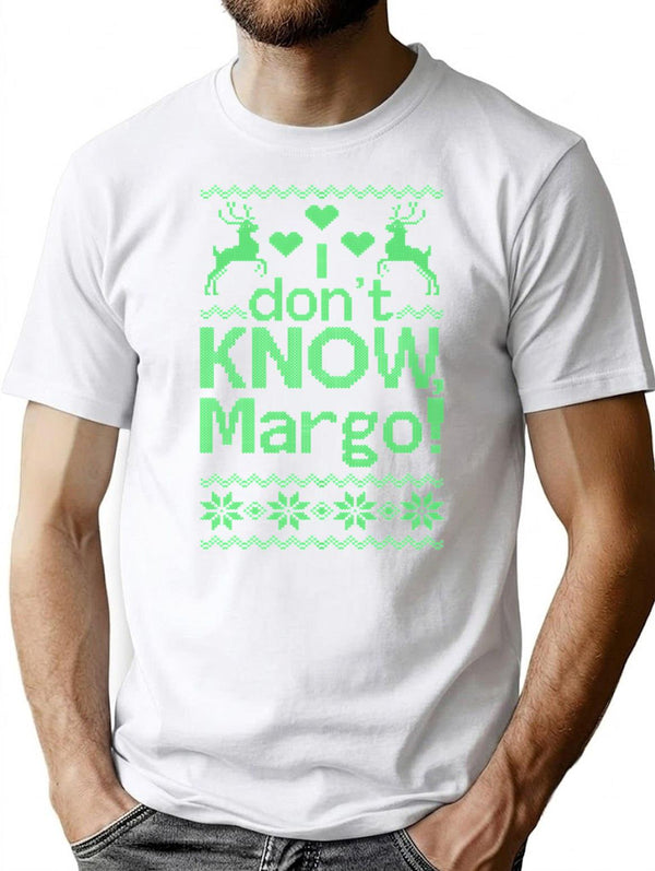 I Don'T Know Margo Premium Heavyweight Cotton T-Shirt - White