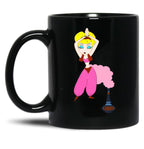 I Dream Of Jeannie Black Coffee Mug, Gift Coffee Mug