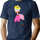 I Dream Of Jeannie Premium Heavyweight Cotton T-Shirt - Navy