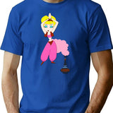 I Dream Of Jeannie Premium Heavyweight Cotton T-Shirt - Blue