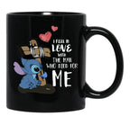 I Fe Ll In L O Ve W Ith T He M A N W Ho Di E D Fo R M E St Itc H Black Gift Coffee Mug - Black
